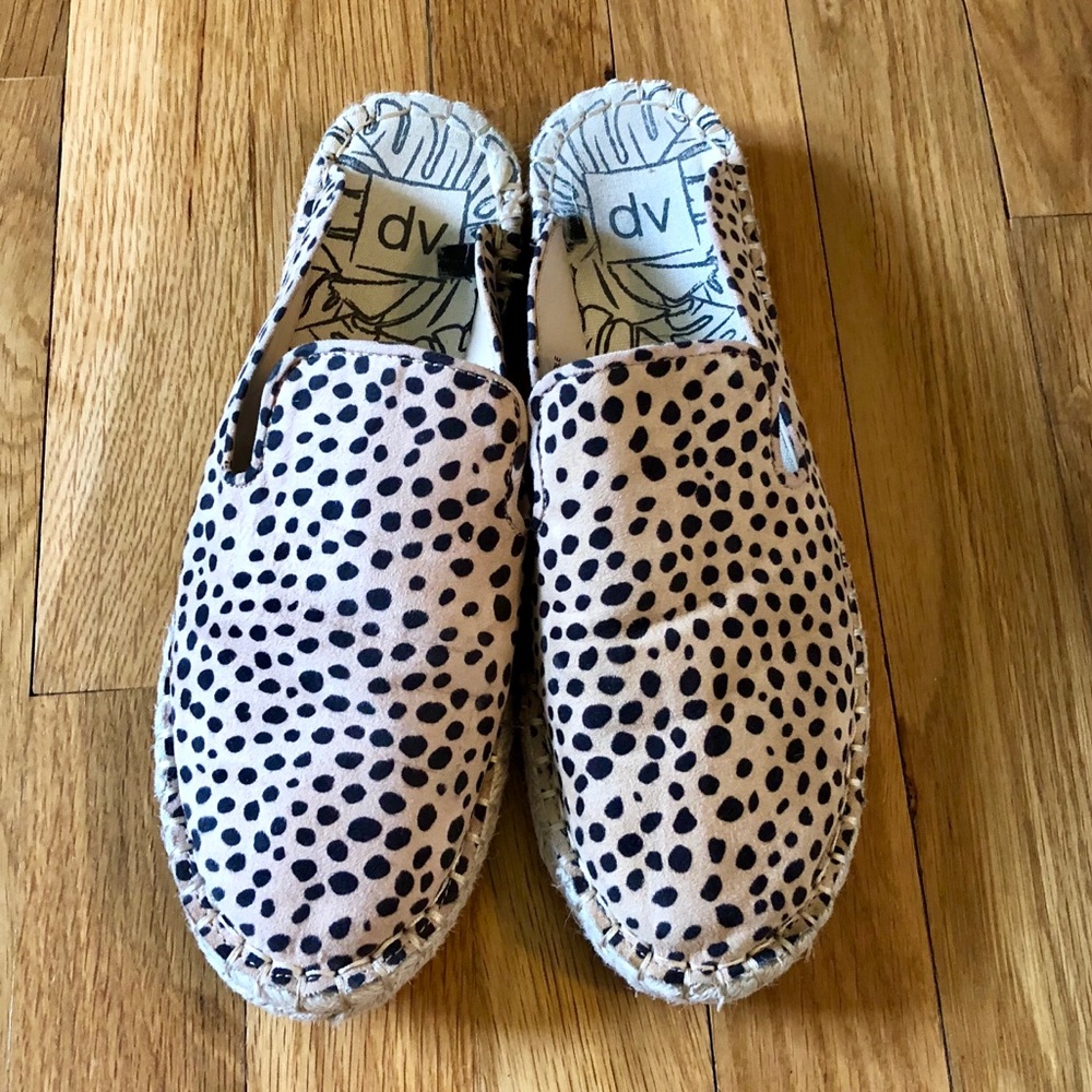 Dolce Vita for Target leopard espadrille mules